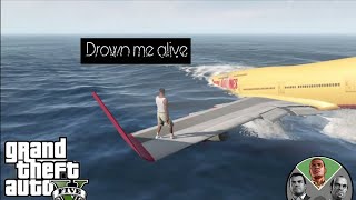 Drowning In Sea Walkthrough On Aeroplane