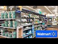 WALMART KITCHEN DINNERWARE COOKWARE BAKEWARE KITCHENWARE SHOP WITH ME SHOPPING STORE WALK THROUGH