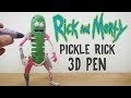 3D Pen | Making Pickle Rick | Rat Suit | Rick and Morty Season 3 | 3D Pen creations