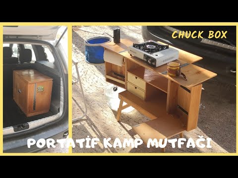 portatif kamp mutfagi chuck box youtube