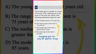 Everyone gets this SAT question wrong… #digitalsat