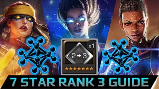 THE ULTIMATE 7 STAR RANK 3 GUIDE: The Best Options for Your Catalysts and 2-3 Rank Up Gems! | Mcoc