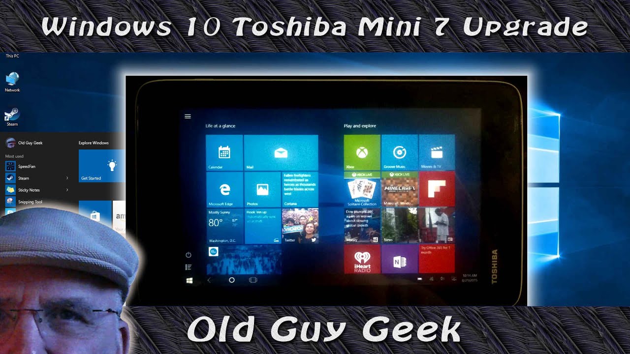 Windows 10 Toshiba Encore Windows 10 Update - The Impossible (Almost)  Upgrade