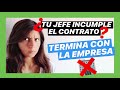 ¡La empresa NO TE PAGA y NO CUMPLE SUS OBLIGACIONES! [5+1] |✅ Extinción relación laboral España