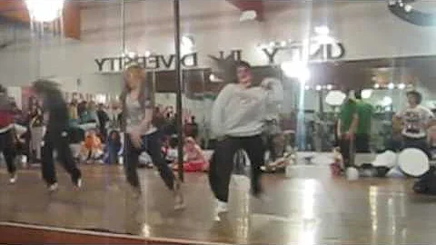 Jacque Rae in dance class