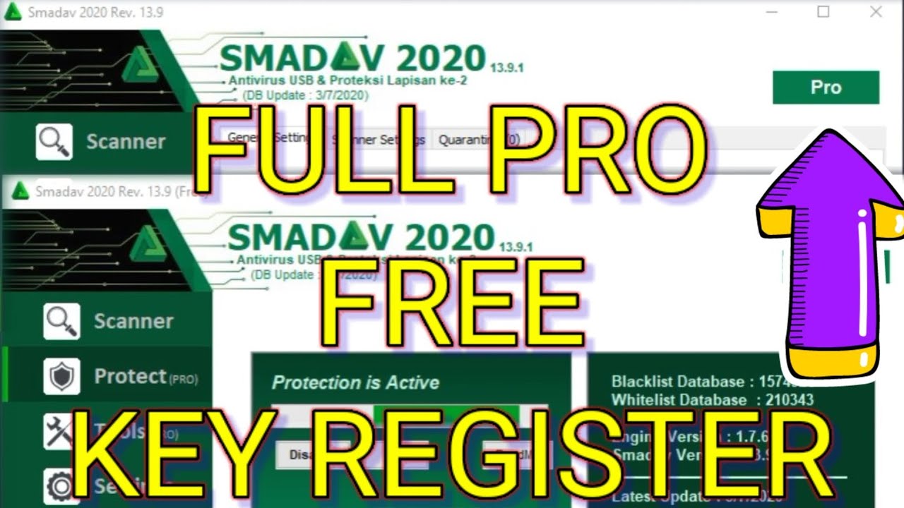 smadav pro 2020 key