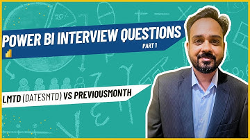 Power BI Interview Questions- Is DATESMTD Minus 1 Month Using DATEADD(LMTD) save as PREVIOUSMONTH?