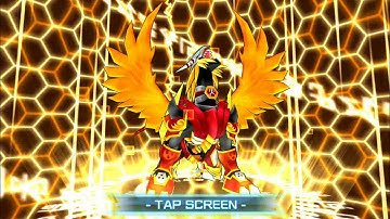 Digimon Linkz MetalGraymon Evolution AncientGreymon(エンシェントグレイモン)