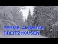 Ski de randonnée Pont de Blanchemer  ferme auberge Breitzhousen  Vosges