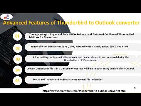 Thunderbird to Outlook converter