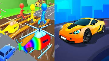 Shape shifting VS Race Master 3D - All Level Gameplay Android iOS Ep5