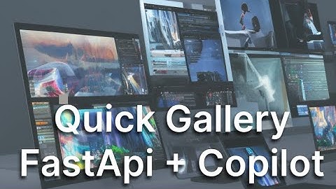 FastApi image gallery with Github Copilot and GPT-3