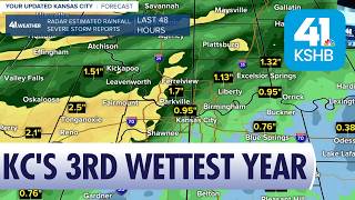 KSHB 41 Weather Blog | 3rd Wettest Year in KC & more T-Storm Chances