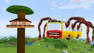 i Found Scariest SCARY BUS EATER ARRIVAL in Minecraft