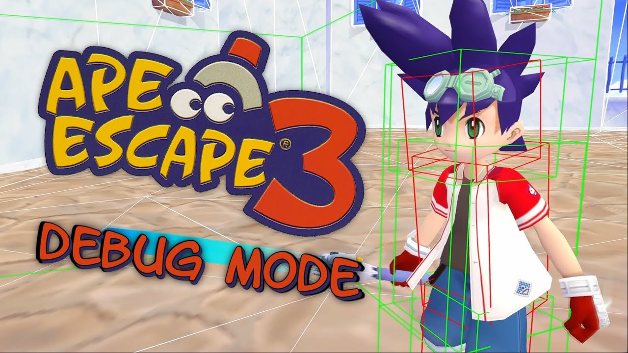 Ape Escape 3 - Debug Mode