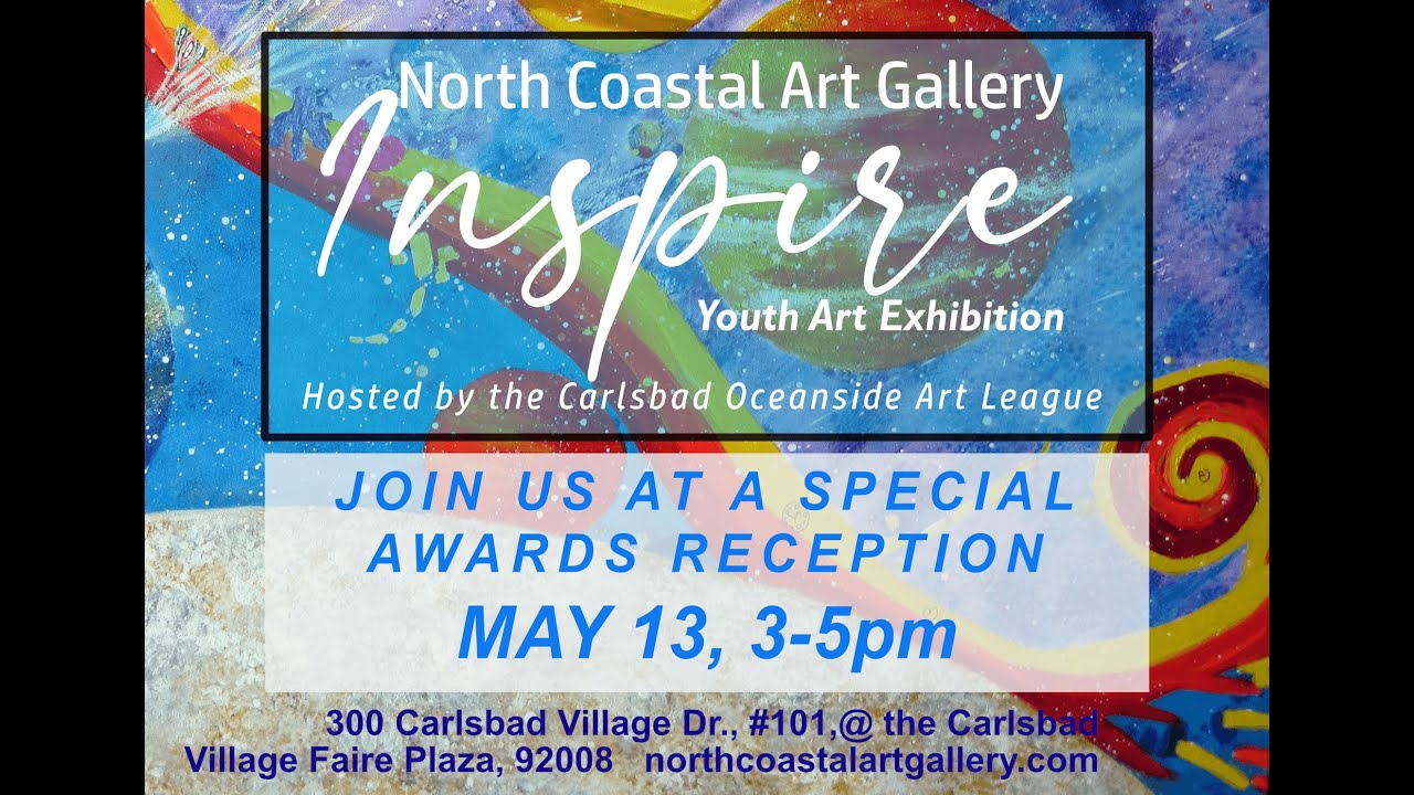 INSPIRE Youth Art Program 2023, North Coastal Art Gallery/COAL YouTube