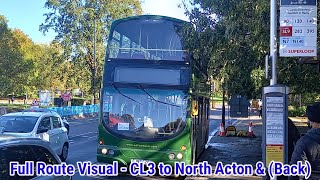 Full Route Visual | Central Line Rail Rep CL3 - Northolt to North Acton & (Back) | (WVL3) FJ57CZD screenshot 4