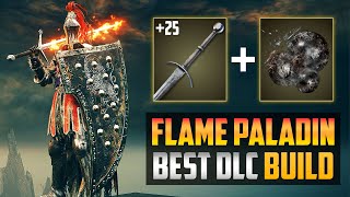 Flame Paladin Pure Strength DLC Build | Deflecting Hardtear Build
