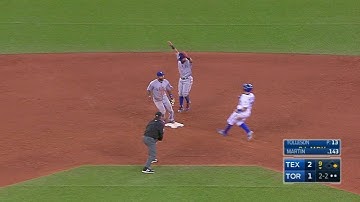 TEX@TOR: Tolleson retires Martin to earn the save