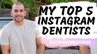 Top 5 Dentists On Instagram | Best Dental Content
