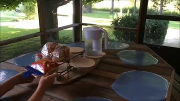 Oval Lazy Susan First Prototype