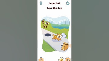 Dop Amazing Game level 191 Save the Dog #shorts #mobilegame
