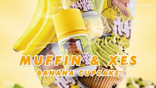 Liquid Vape Muffin And Xes V3 Banana Cream 6MG 60ML By Reza Arap X Ora Brewry