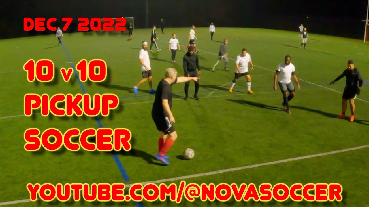 Night of 1000 Goals ⚽️ SYA Pickup Soccer Game 20221207 YouTube