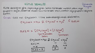 Anali̇ti̇k Ki̇myaçoklu Dengelerkütle Denkliği Öabt Soru Çözümü