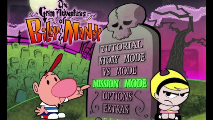 Cenourinha Flamejante: The Grim Adventures of Billy & Mandy (PlayStation 2)