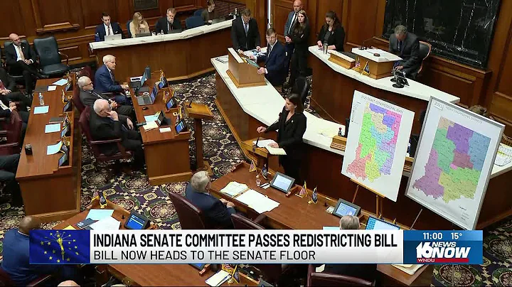 Indiana Senate committee passes redistricting bill, sends it to Senate floor