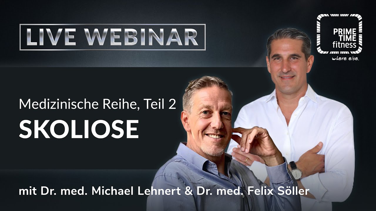 Skoliose - Was muss ich beachten? (live Webinar) - YouTube