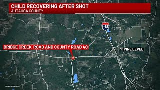 Child in critical condition after being shot in Autauga County