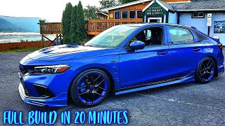 This is Everything I've done to my 11th Gen 2022 Honda Civic in 20 minutes. by 717 PROJECT 51,370 views 8 months ago 20 minutes