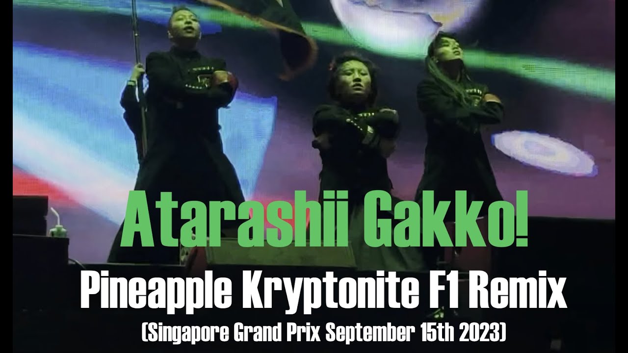 ATARASHIIGAKKO 新しい学校のリーダーズ performs Pineapple