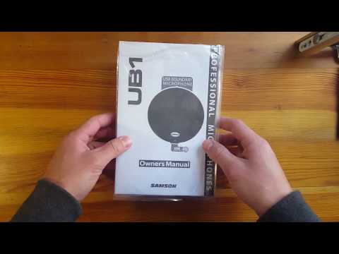 Samson UB1 professional mic unboxing