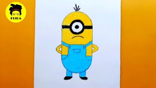 How To Draw Minion Step By Step For Beginners | Drawing Tutorial screenshot 2
