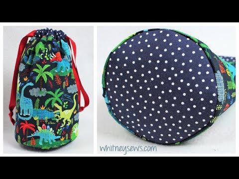 Video: We Sew A Bag For A Gift With A Round Bottom