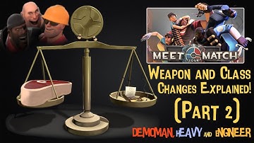 TF2: Every Meet Your Match Weapon and Class Changes Explained! [Part 2]