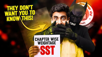 [Score 100 In SST ] Class 10 Social Science | New Question Paper Pattern | Exam Winner CBSE