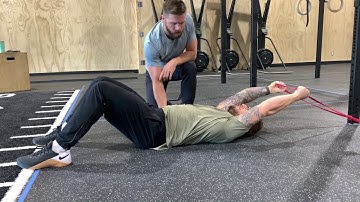 Lat Pull over Deadbug