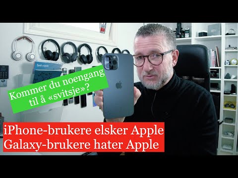 Vi kjøper Samsung sine smarttelefoner fordi vi hater Apple