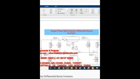 Single Phase Split Inductor Differential Boost Inverters