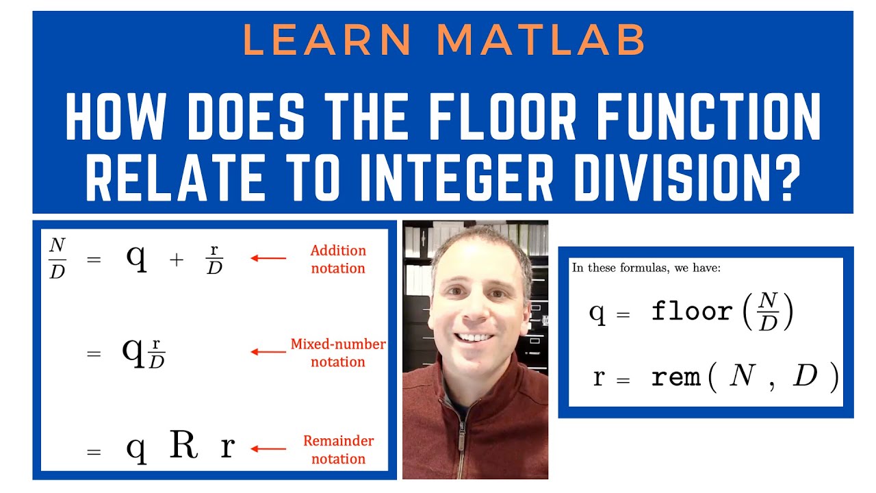 How Does The Floor Function Relate To Integer Division You