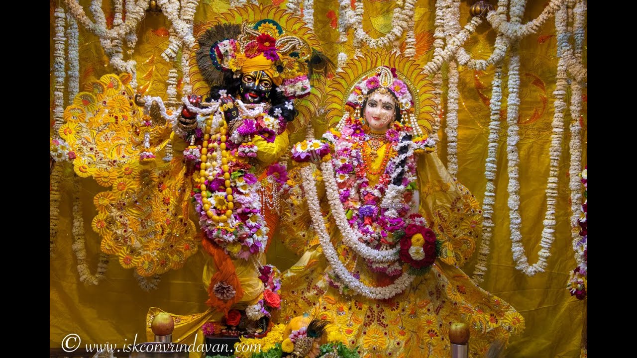 ISKCON VRINDAVAN LIVE DARSHAN HARE KRISHNA KIRTAN SRILA PRABHUPADA ...