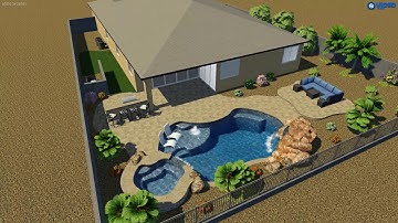 Haithcock Backyard Project- Thunderbird Pools and Spas- Phoenix Pool Builders