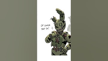 Everyone Loves Springtrap in Dead by Daylight | FNAF Comic Dub #shorts