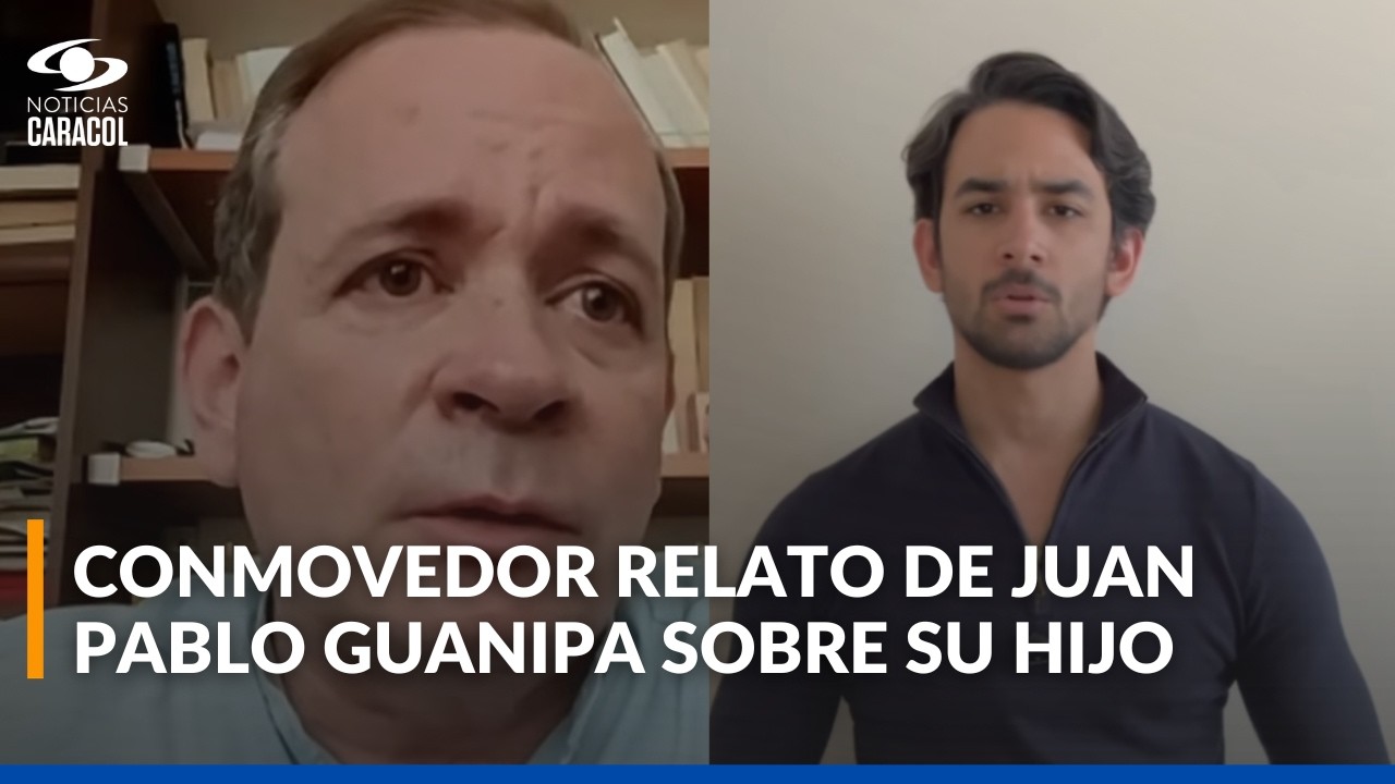 Juan Pablo Guanipa, muy conmovido, habló de todo lo que hizo su hijo por verlo libre: 