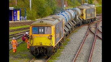 GBRf Class 73/1s - 73136 + 73109 On RHTT At Tonbridge - Tuesday 12th November 2019