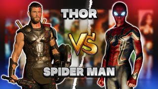 Thor 🦸🏻 VS 🦹🏻 Spider Man (Iron spider) 🔥✨